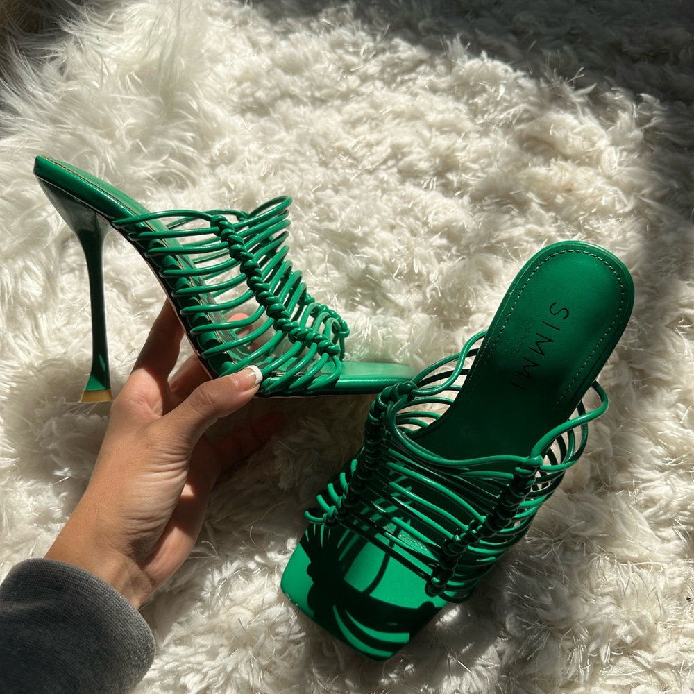 Green SIMMI mules